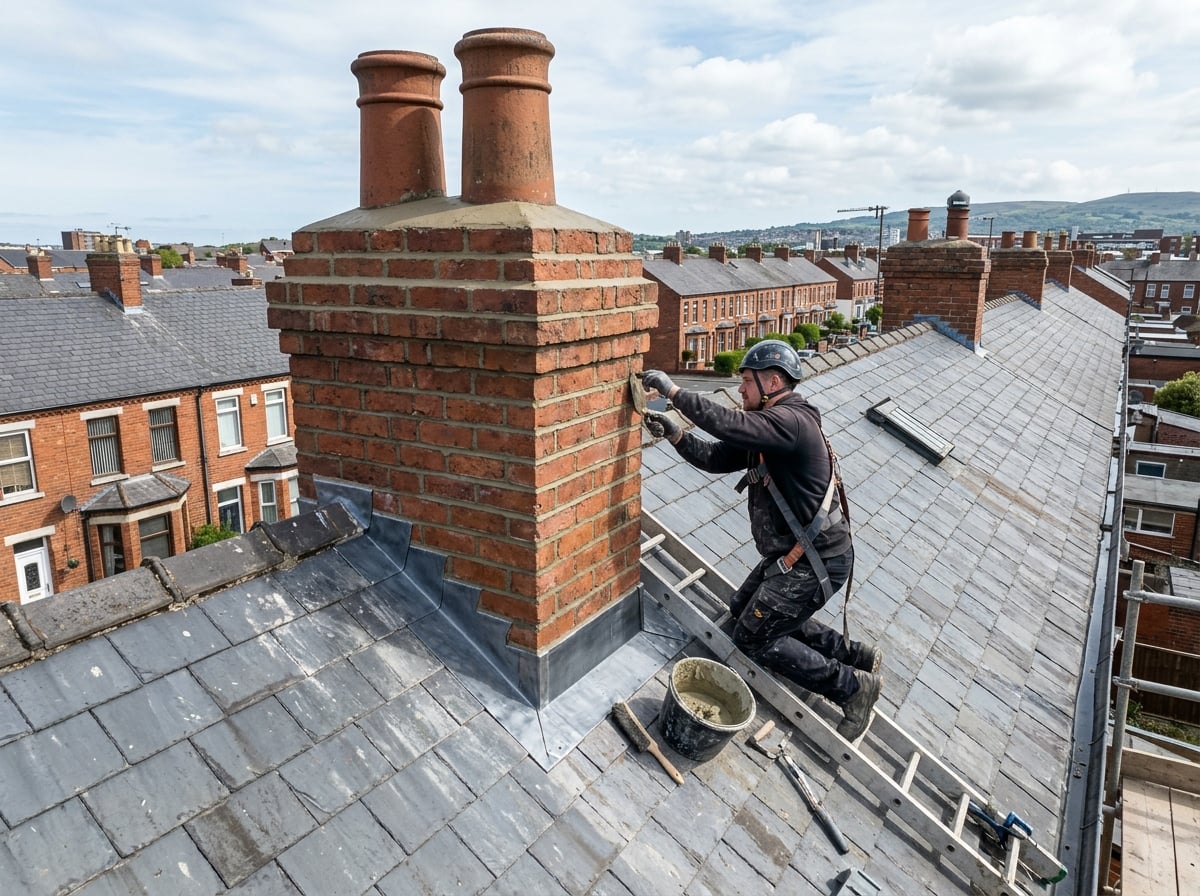 Chimney Work & Repointing on a UK home