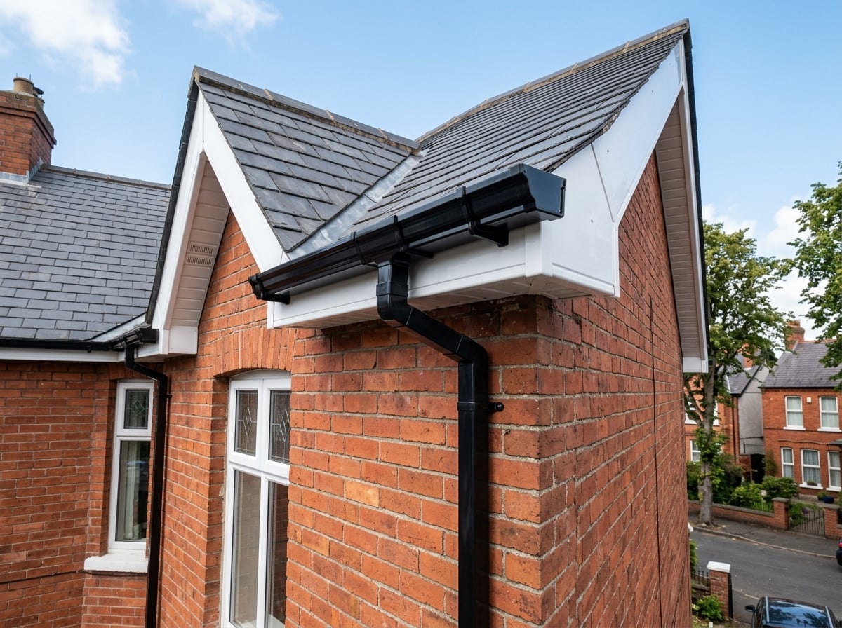 Guttering & Fascias on a UK home