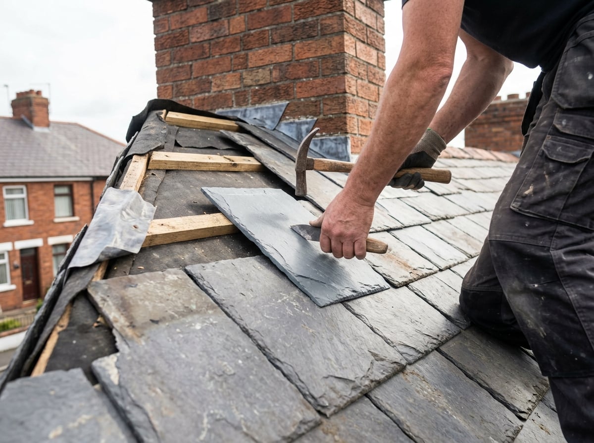 Roof Repairs on a UK home